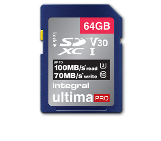 Integral INSDX64G-100/70V30 mémoire flash 64 Go SD UHS-I