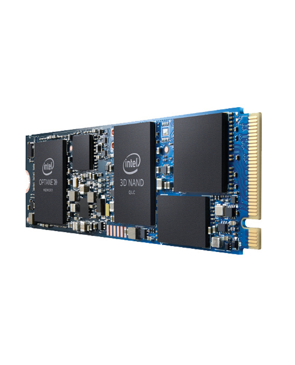 Intel Optane HBRPEKNX0101A01 disque SSD M.2 256 Go PCI Express 3.0 3D XPoint + QLC 3D NAND NVMe