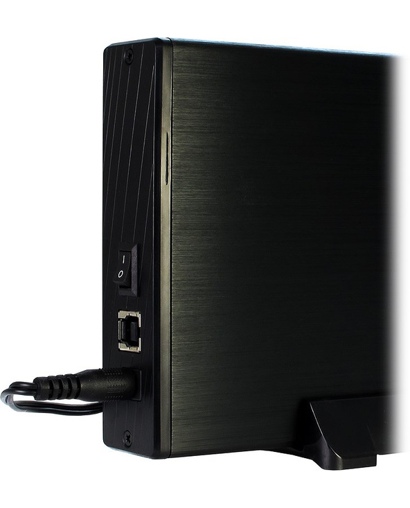 Inter-Tech Veloce GD-35612 3.5" Noir Alimenté par port USB