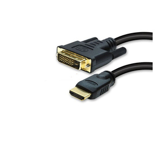 S-Conn HDMI - DVI-D 5m Noir S-Conn HDMI - DVI-D 5m Noir