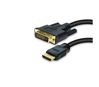 S-Conn HDMI - DVI-D 2m Noir