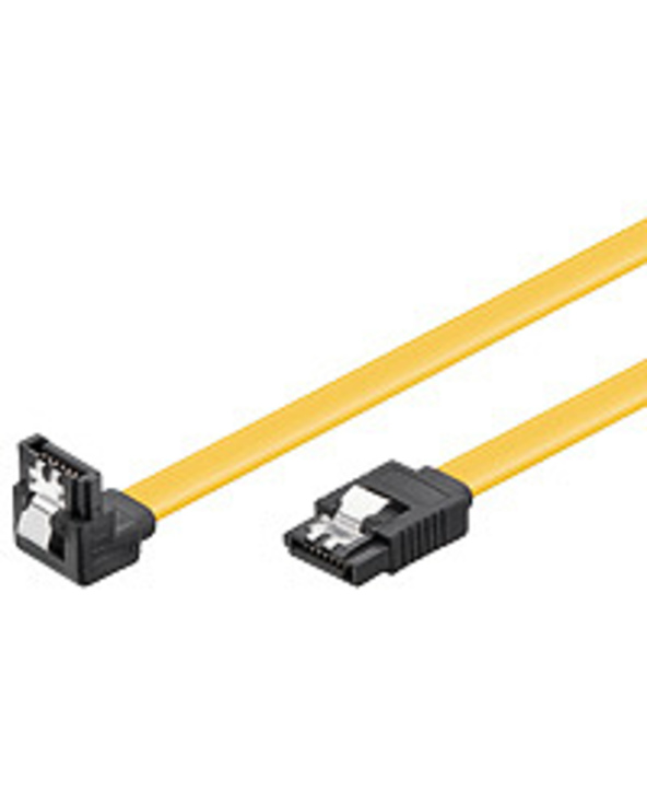 Goobay 0.70m HDD SATA câble SATA 0,70 m Jaune