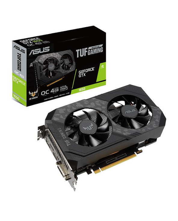 ASUS TUF Gaming TUF-GTX1650-O4GD6-GAMING NVIDIA GeForce GTX 1650 4 Go GDDR6