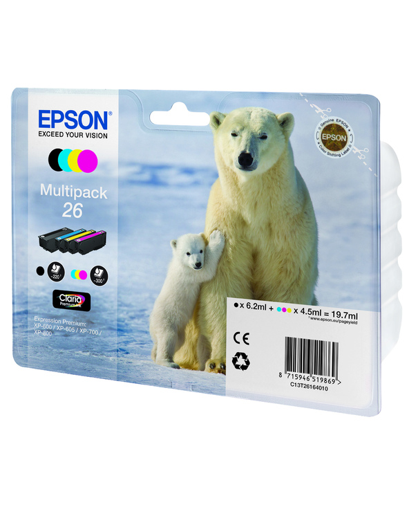 Epson Polar bear Cartouche "Ours Polaire" - Encre Claria Premium MP