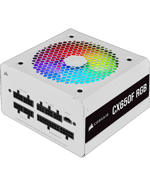 Corsair CX650F unité d'alimentation d'énergie 650 W 24-pin ATX ATX Blanc