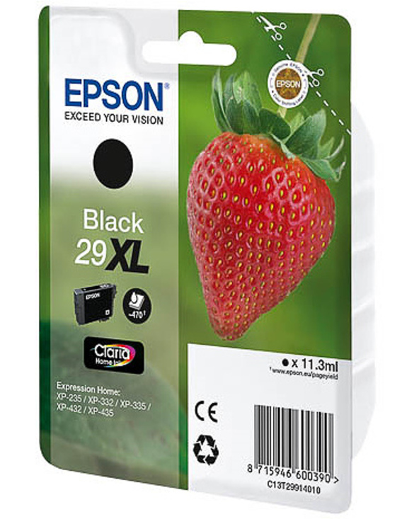 Epson Strawberry 29XL K Original Noir 1 pièce(s)