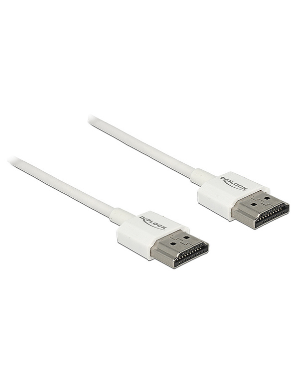 DeLOCK 85126 câble HDMI 1,5 m HDMI Type A (Standard) Blanc