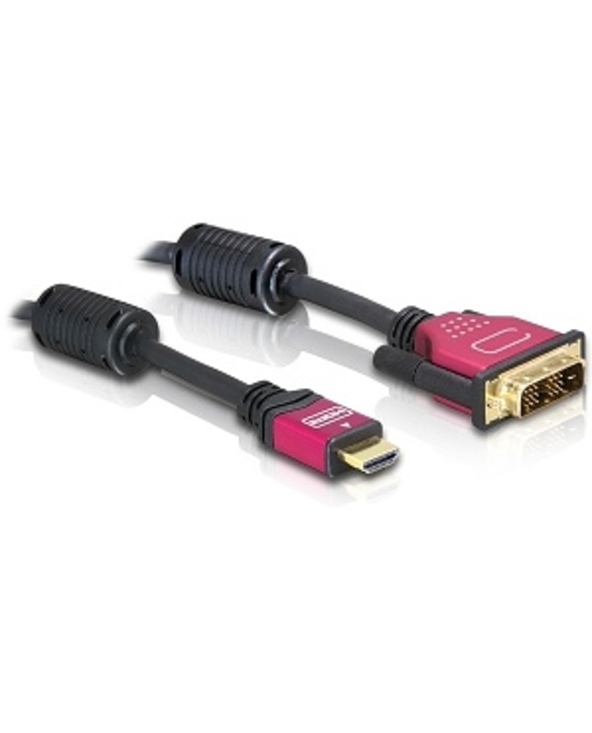DeLOCK HDMI - DVI Cable 1.8m male / male 1,8 m DVI-D