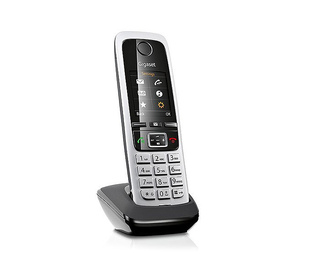 Gigaset C430HX combiné de téléphone sans-fil dect Identification de l'appelant Noir, Argent