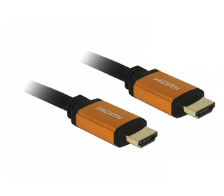 DeLOCK 85729 câble HDMI 2 m HDMI Type A (Standard) Noir, Or