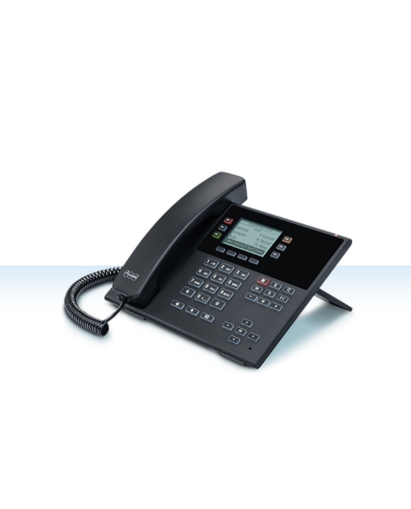 Auerswald COMfortel D-100 téléphone fixe Noir Combiné filaire LCD 3 lignes