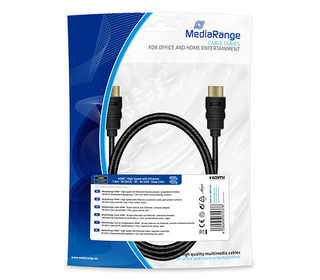 MediaRange MRCS195 câble HDMI 1 m HDMI Type A (Standard) Noir