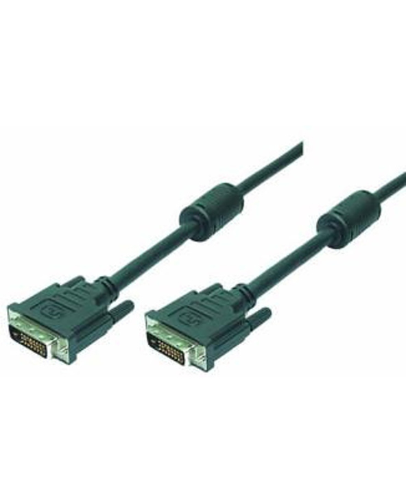 LogiLink 2m DVI-D câble DVI Noir