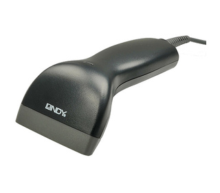 Lindy 20767 lecteur de code barres Lecteur de code barre portable CCD (dispositif à transfert de charge) Noir