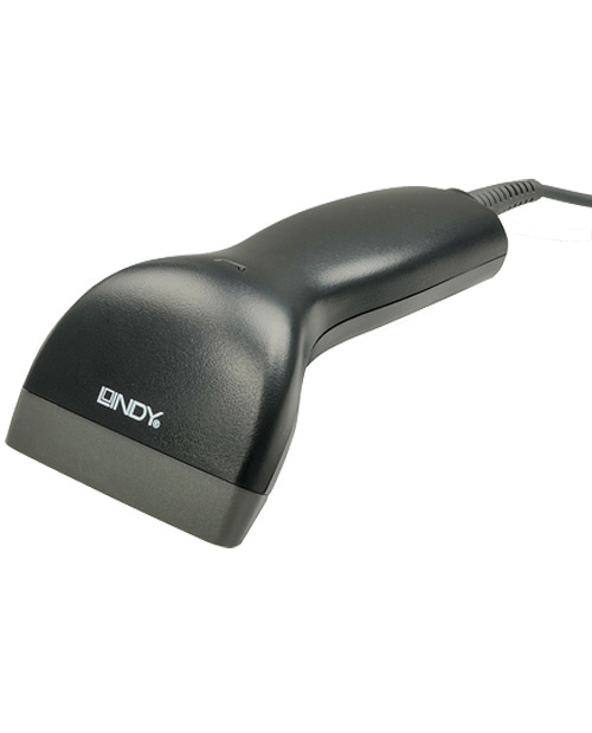 Lindy 20767 lecteur de code barres Lecteur de code barre portable CCD (dispositif à transfert de charge) Noir