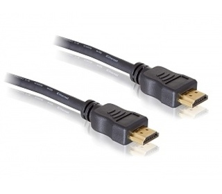 DeLOCK HDMI 1.4 - 5.0m câble HDMI 5 m HDMI Type A (Standard) Noir