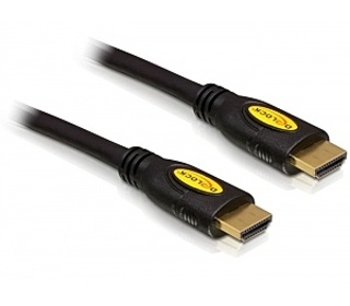 DeLOCK HDMI 1.4 Cable 2.0m male / male câble HDMI 2 m HDMI Type A (Standard) Noir