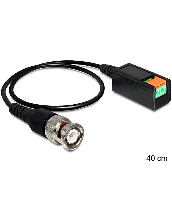 DeLOCK 83181 adaptateur et connecteur de câbles BNC 2p Noir