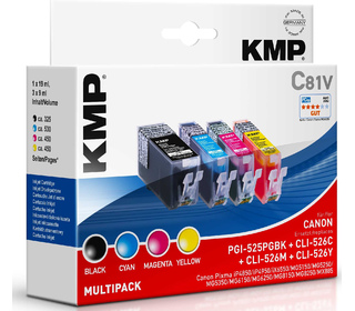 KMP C81V Noir, Cyan, Magenta, Jaune 1 pièce(s)