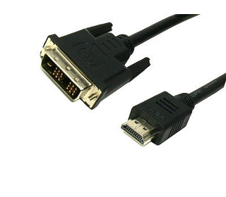 MediaRange MRCS118 câble vidéo et adaptateur 2 m HDMI DVI Noir