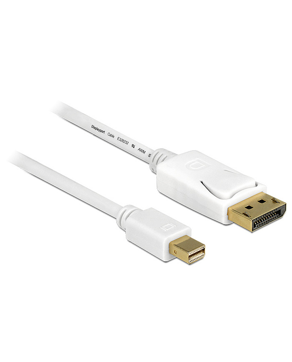 DeLOCK 83483 câble DisplayPort 3 m Mini DisplayPort Blanc