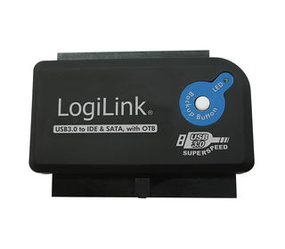 LogiLink AU0028A adaptateur et connecteur de câbles USB 3.0 IDE / SATA Noir
