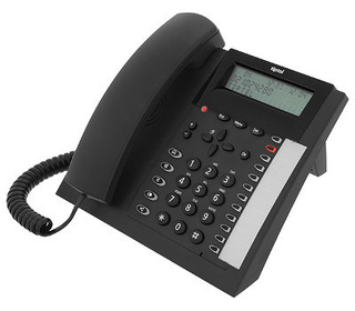Tiptel 1020 Téléphone analogique Noir