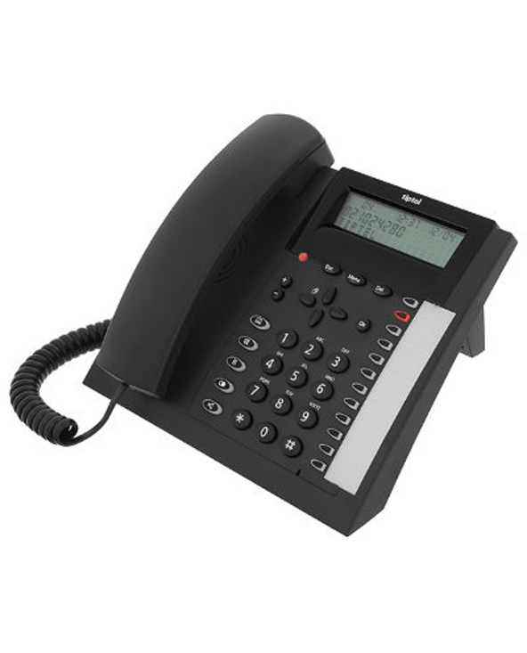 Tiptel 1020 Téléphone analogique Noir