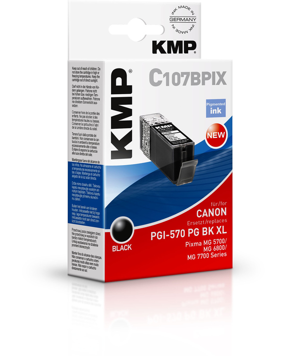 KMP C107BPIX Noir