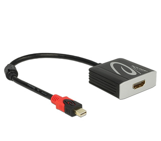 DeLOCK 62735 adaptateur et connecteur de câbles miniDisplayport HDMI Noir