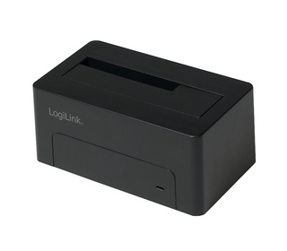 LogiLink QP0026 Station d'accueil de disques de stockage USB 3.2 Gen 1 (3.1 Gen 1) Type-B Noir