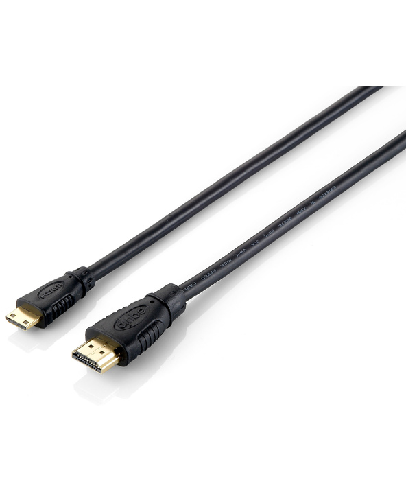 Equip 119306 câble HDMI 1 m HDMI Type A (Standard) HDMI Type C (Mini) Noir