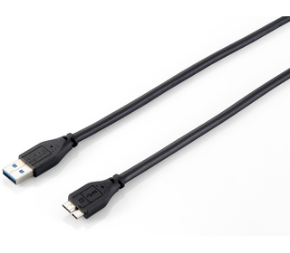 Equip 128397 câble USB 1,8 m 3.2 Gen 1 (3.1 Gen 1) USB A Micro-USB B Noir