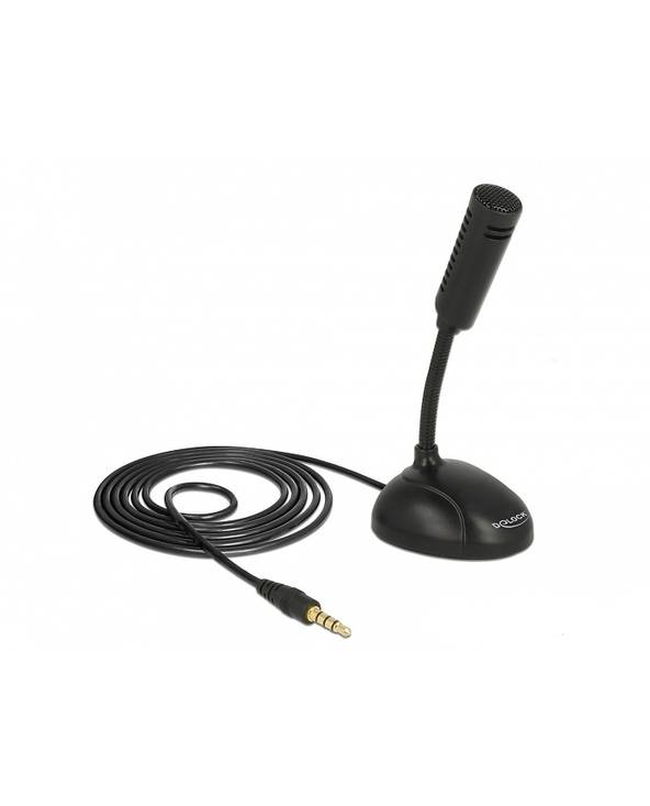 DeLOCK 65872 microphone Microphone de téléphone mobile/smartphone Noir
