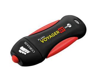 Corsair Voyager GT lecteur USB flash 256 Go USB Type-A 3.2 Gen 1 (3.1 Gen 1) Noir, Rouge