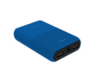 Terratec P100 Pocket banque d'alimentation électrique Bleu Lithium Polymère (LiPo) 10000 mAh