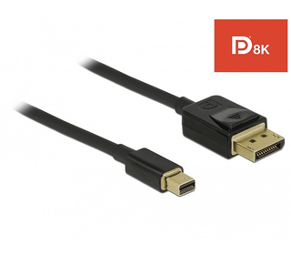 DeLOCK 84927 câble DisplayPort 1 m Mini DisplayPort Noir