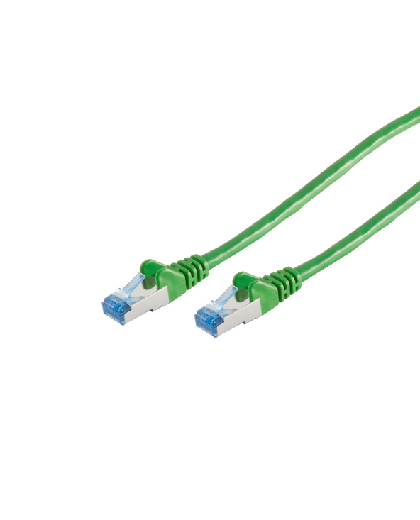S-Conn 75711-G câble de réseau 1 m Cat6a S/FTP (S-STP) Vert