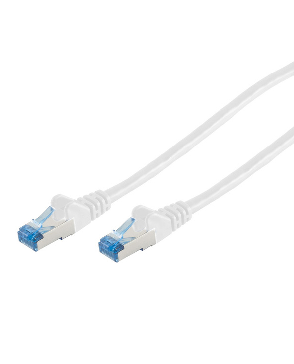 S-Conn 75711-W câble de réseau 1 m Cat6a S/FTP (S-STP) Blanc