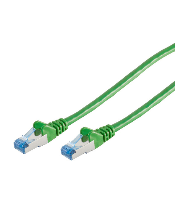 S-Conn 75713-G câble de réseau 3 m Cat6a S/FTP (S-STP) Vert
