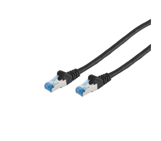 S-Conn 75713-S câble de réseau 3 m Cat6a S/FTP (S-STP) Noir