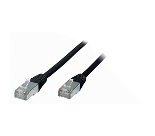 S-Conn RJ45-RJ45, m-m, 5m câble de réseau Cat5e F/UTP (FTP) Noir