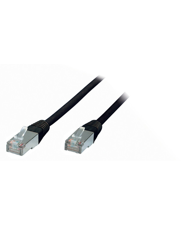 S-Conn RJ45-RJ45, m-m, 2m câble de réseau Cat5e F/UTP (FTP) Noir