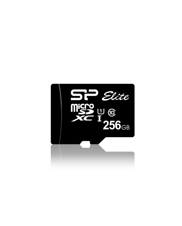 Silicon Power Elite mémoire flash 256 Go MicroSDXC Classe 10 UHS-I