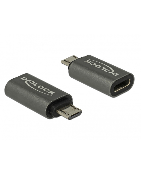 DeLOCK 65927 adaptateur et connecteur de câbles USB 2.0 Micro-B USB Type-C Anthracite