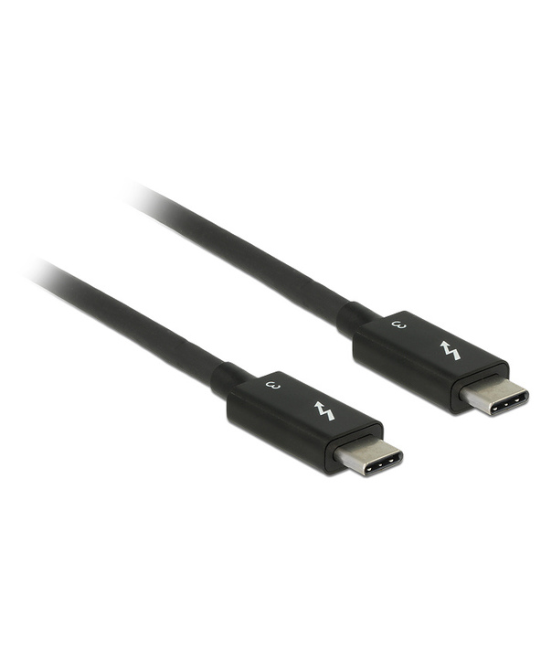DeLOCK 84847 câble USB 2 m 3.2 Gen 2 (3.1 Gen 2) USB C Noir