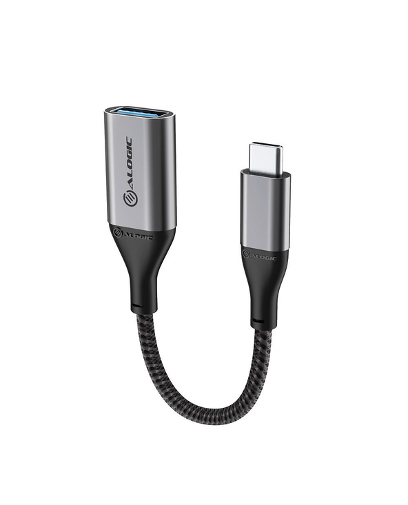 ALOGIC ULCAA-SGR câble USB 0,15 m 3.2 Gen 1 (3.1 Gen 1) USB C USB A Gris