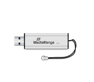 MediaRange MR915 lecteur USB flash 16 Go USB Type-A / Micro-USB 3.2 Gen 1 (3.1 Gen 1) Noir, Argent
