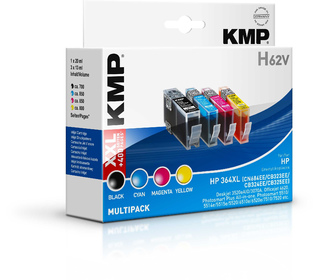 KMP H62V Noir, Cyan, Magenta, Jaune 4 pièce(s)