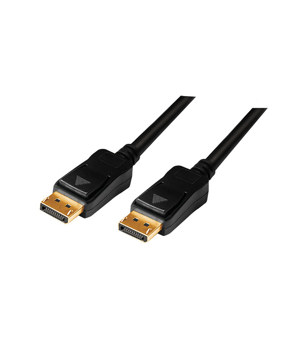 LogiLink CV0113 câble DisplayPort 15 m Noir